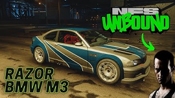 NFS Unbound - Razors BMW M3 From Most Wanted Is Back! Black List Easter Egg!