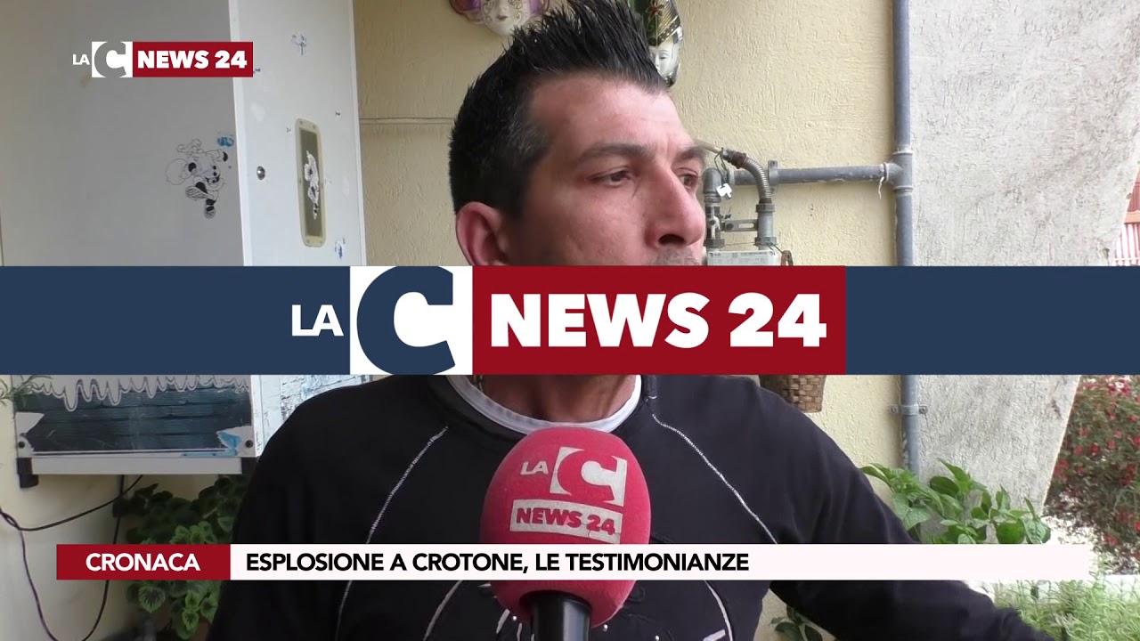 Esplosione a Crotone, le testimonianze