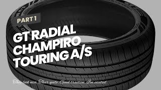 GT Radial CHAMPIRO TOURING A/S Touring Radial Tire - 225/55R17 97V