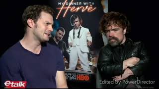 Jamie Dornan and Peter Dinklage talk My Dinner with Hervé with ETalk