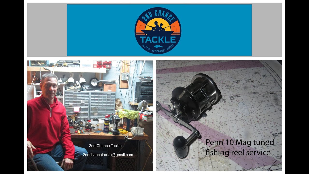 Penn 10 Mag tuned fishing reel how to service the reel and repair