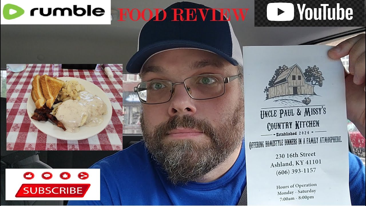 Uncle Paul and Missy's Country Kitchen Food Review - YouTube