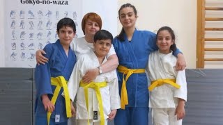 Judo жёлтый пояс Diana Miroyan и друзья