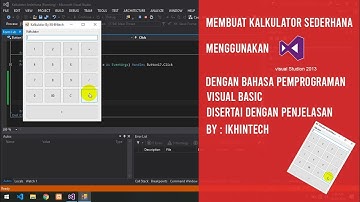 Membuat Aplikasi Kalkulator Sederhana beserta Penjelasan | Visual Studio 2013