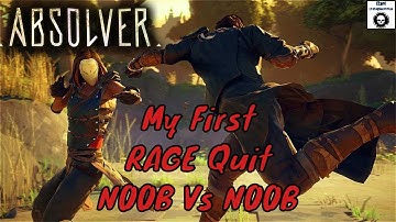 Lets Play Absolver - My first Rage Quit - VS Deane Crescent and Human Eater