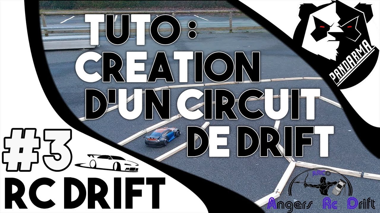 RC Drift #3 : Fabrication d'un circuit pour le RC Drift - YouTube