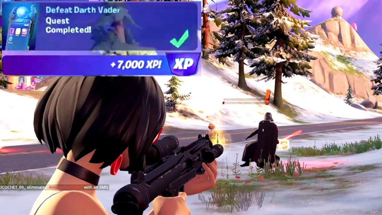 Defeat Darth Vader - Fortnite