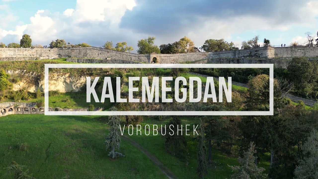 DJI Mini 3 PRO. 4K video. Kalemegdan, Belgrade, Serbia