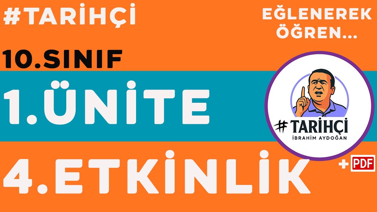 10.Sınıf Tarih 1.Ünite 4.Etkinlik - Türklerde Sosyoekonomik Hayat ve Şehirleşme - Full Tekrar