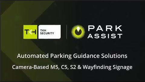 Automated Parking Guidance System in 60 sec
