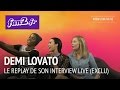 Demi lovato en interview live chez fan2fr dcouvrez le replay de la vido exclu