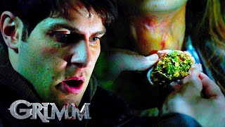 Nick Pulls the Unbezahlbar out Of Robin&#39;s Throat | Grimm