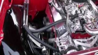 1965 Chevy Impala, Bright Red with Hedman Hedders
