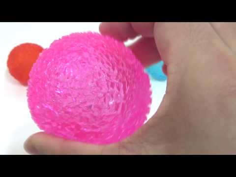 Surprise Egg Toys Many Orbeez Balloons Learn Colors Stressball Play for Kids