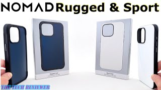 Nomad Sport & Rugged: Comparison and Review of 2 Drop Protective Cases for iPhone 15 Pro Max!