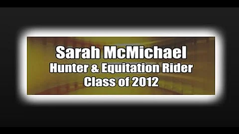 2010 Sarah McMichael Hunter & Equitation Rider Hig...