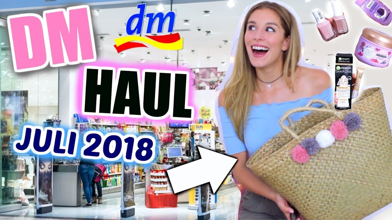 NEUER DM HAUL Juli 2018 | Balea, Maybelline, Garnier ♡ BarbaraSofie
