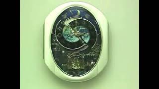 Peaceful Cosmos Rhythm Magic Motion Clock 4MH751AR19