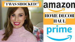 AMAZON HOME DECOR HAUL | I WAS SHOCKED | Modern Farmhouse