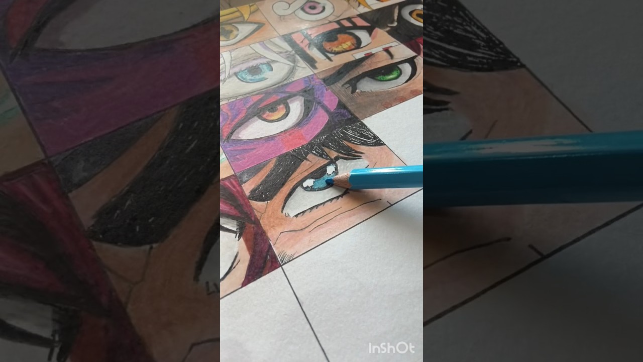 Drawing jotaro's eye 🔥 part 18/25 