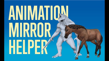 Animation Mirror Helper. Скрипт для MAYA.