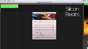 Garageband Tutorial - Make a Wobble Bass Synth for Dubstep