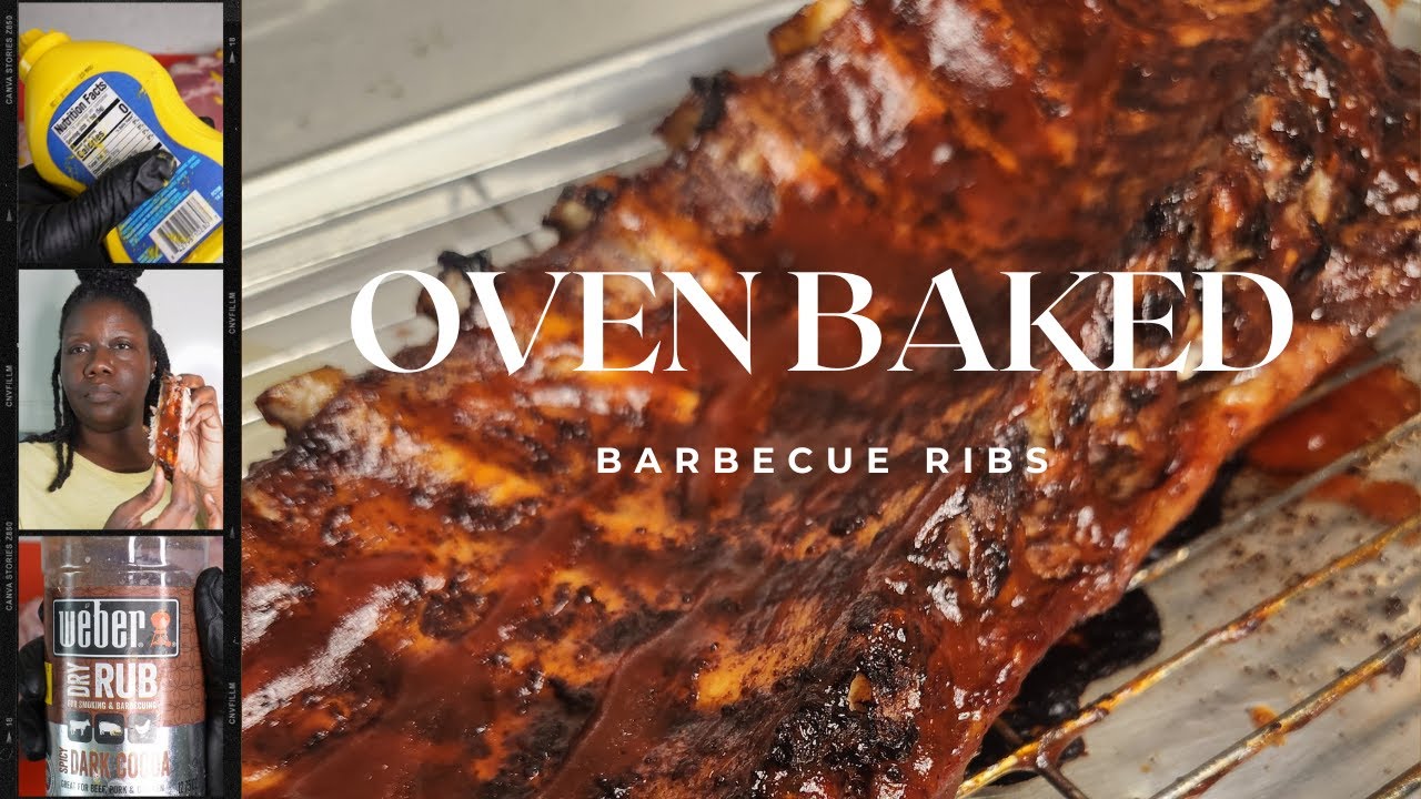 Oven Baked Barbecue Ribs YouTube