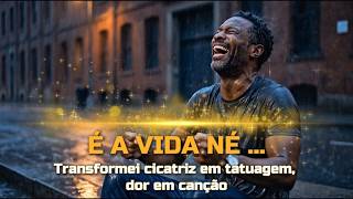 Thumbnail: É a  Vida Né ...  | Transformei cicatriz em tatuagem, dor em canção