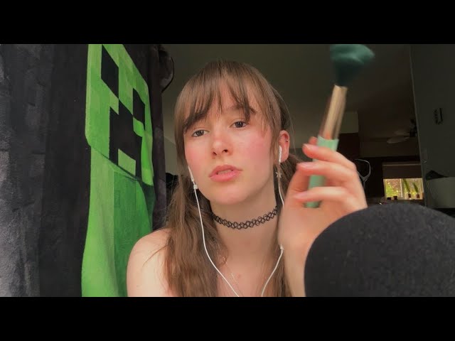 Chaotic French Brushing ASMR | oui oui fast and aggressive, up-close, whispering…