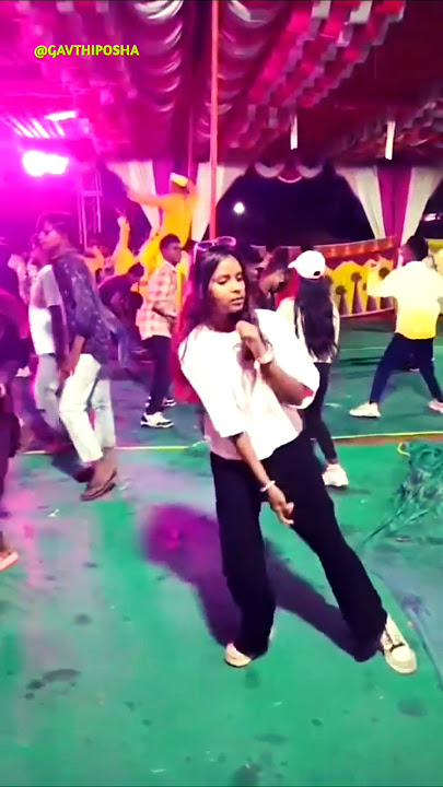 🥵2025 Model Tarpa Girl Dance 🕺 #dance #tarpa #gavthiposha 