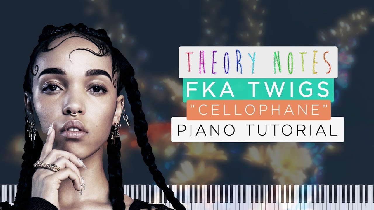 How to Play FKA Twigs Cellophane Theory Notes Piano Tutorial YouTube