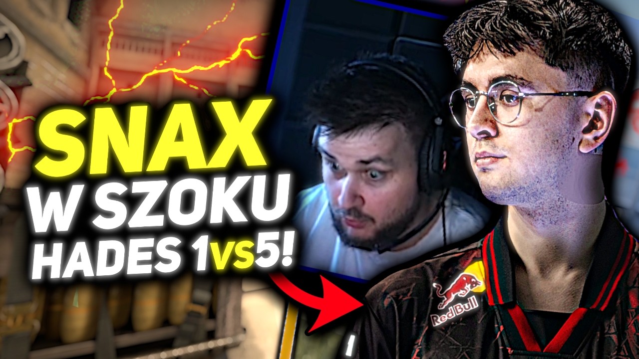 SNAX W SZOKU PO AKCJI 1vs5 HADES-a! 🔥😱