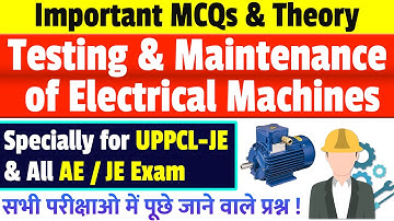 Testing and Maintenance of Electrical Equipment Transformer Induction/DC Machine IS Codes Rules MCQs