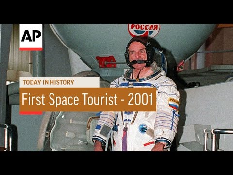 the first tourist travel into space in