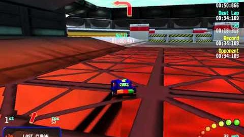 Re-Volt Custom Track R2049 Tundra Dyspro50, Time Trial Lap (Updated Version)