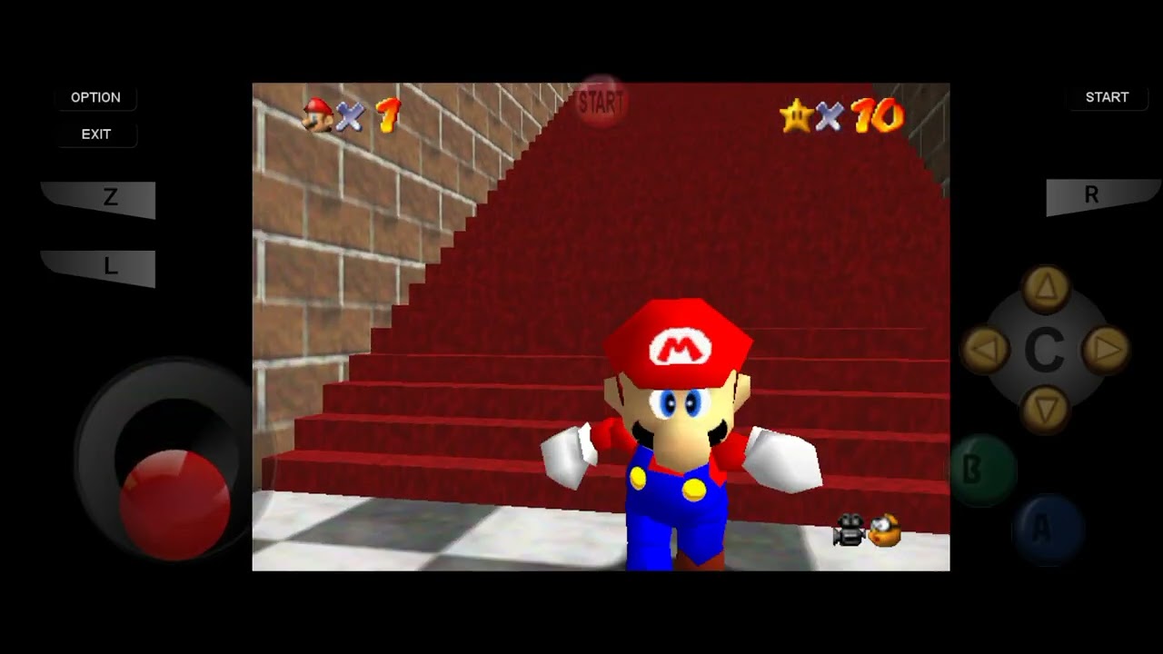 Mario 64 (salió mal)#mariobros#nose#gameplay's#telefono#gameplay 
