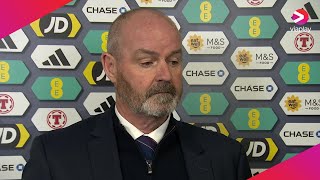 Scotland manager Steve Clarke gives his verdict on 10 loss to Northern Ireland