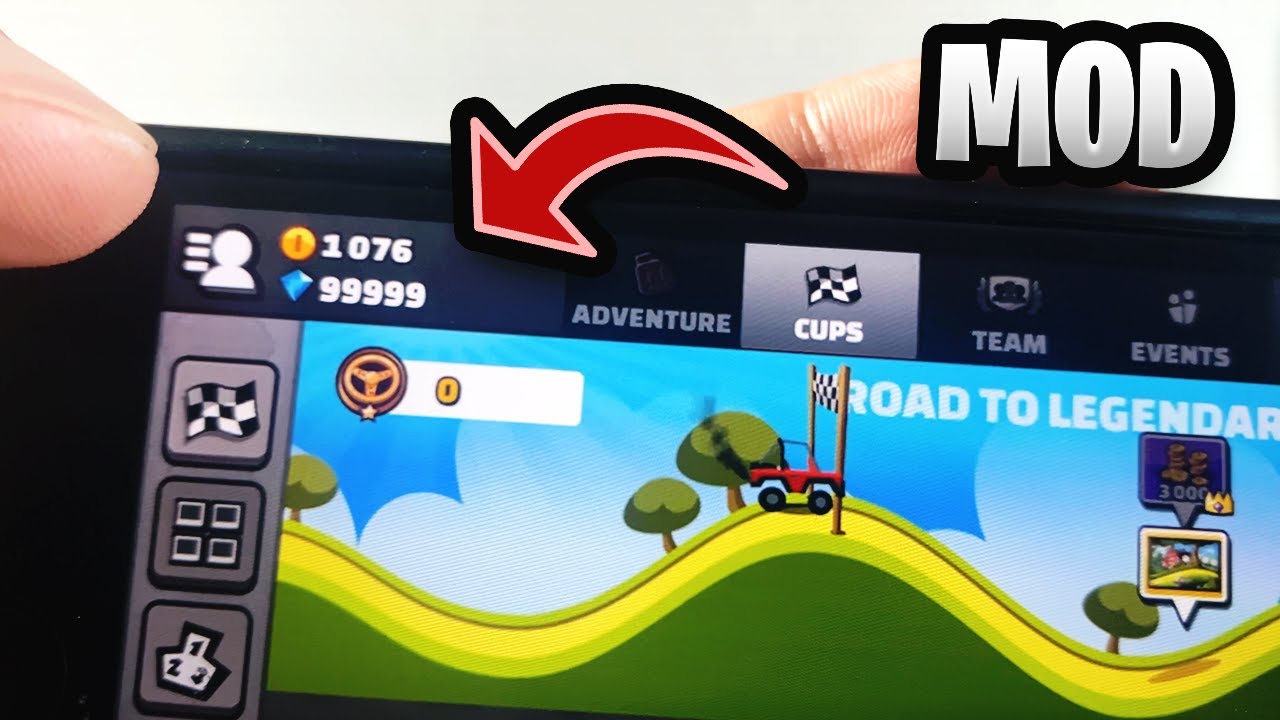 Hill Climb Racing 2 MOD + APK 1.58.1 (Unlimited Money/Diamond And Fuel)