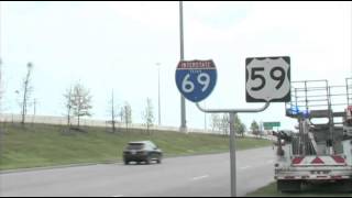 New I-69 Signs along 28 miles in Harris and Fort Bend Counties