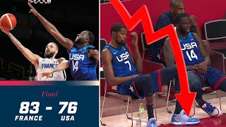 Team USA Basketball Loses Opener, STUNNED By France! | PATHETIC Loss, First Since 2004 Olympics!