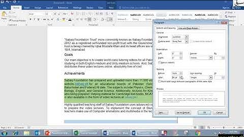 Paragraph Formatting  Border, Shading and spacing (Class Pre-9th & 9th .Subject: Computer)
