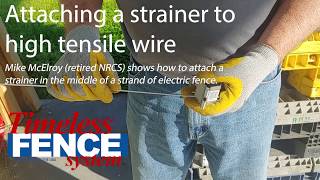 Timeless Tip How to run a jumper wire on electric fence 