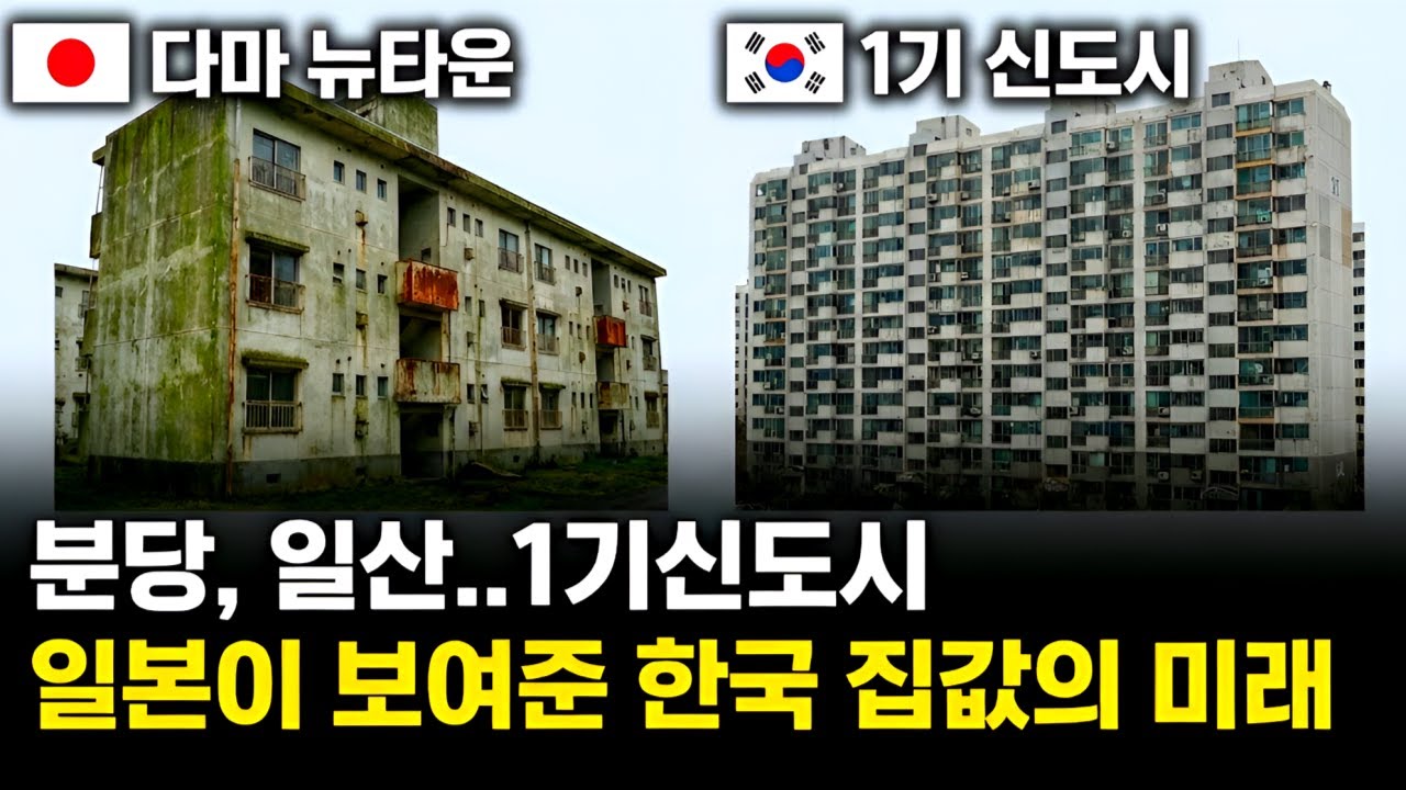 일본 뉴타운의 슬럼화, 한국 아파트는 무사할까? (일산·분당의 10년 후)