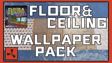 Rust Floor & Ceiling Wallpaper Pack