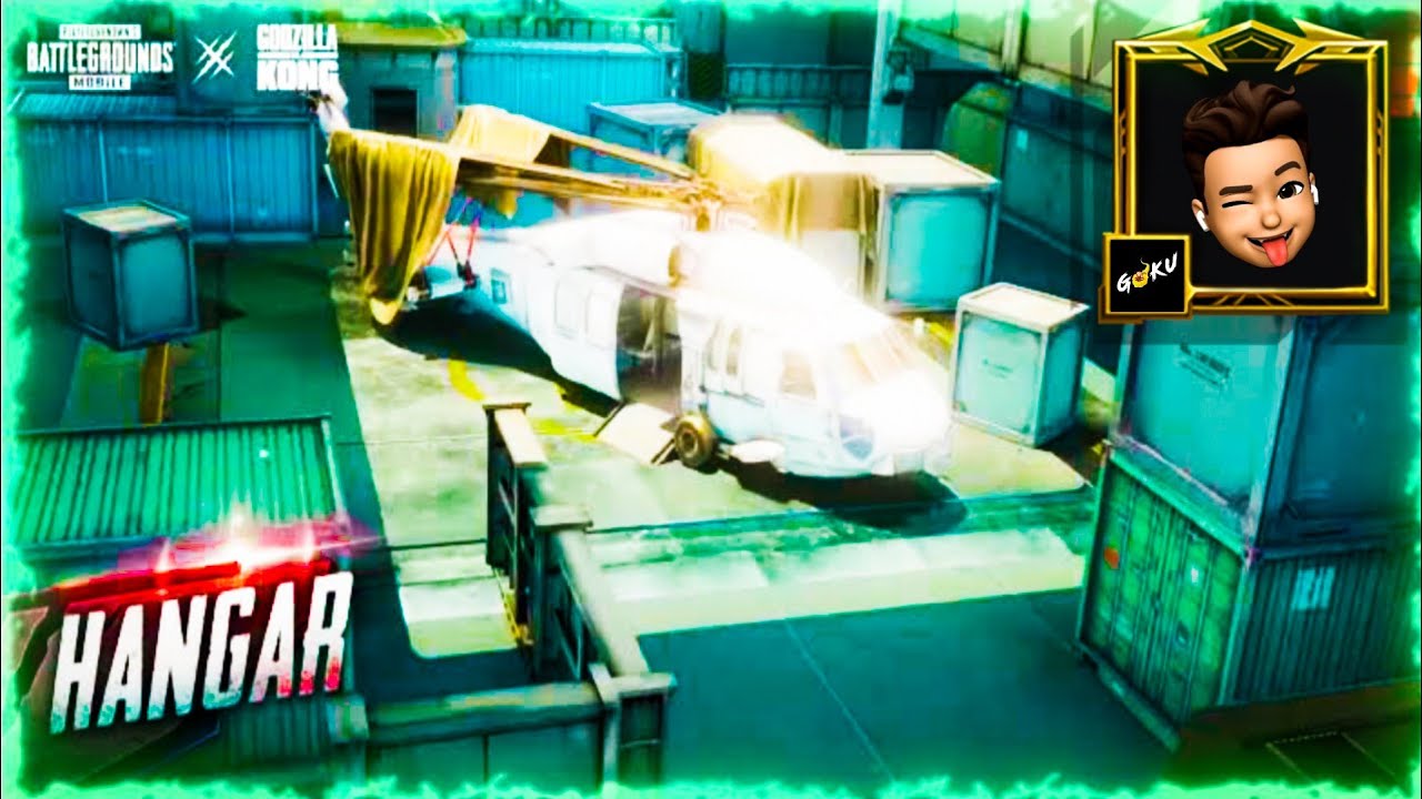 🔥 New tdm hangar map in pubg mobile | pubg mobile new mode | hangar map gameplay | pubg 