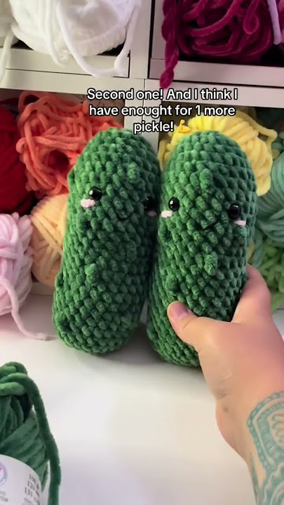 Jumbo Crochet Pickle