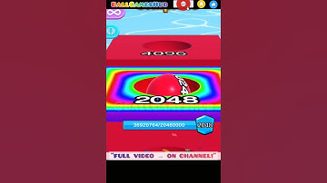 Raree Moments - Ball Run 2048 #shorts