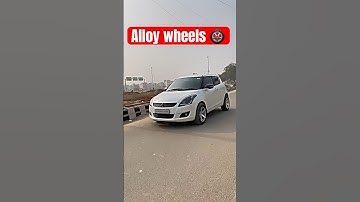 Alloy wheels ♥️#sanskarisumit #22inch #swiftlover #swift #vira#trend #ytshorts #yt #alloywheels #