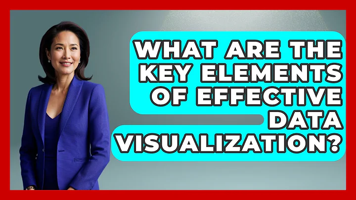 What Are the Key Elements of Effective Data Visualization? - The Friendly Statistician
