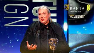 Frankenstein Wins The Bafta For Costume Design Ee Bafta Film Awards 2026